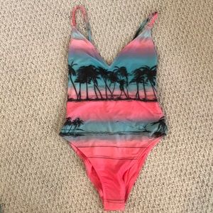 Pink One Piece Zara Brand New Swim suit